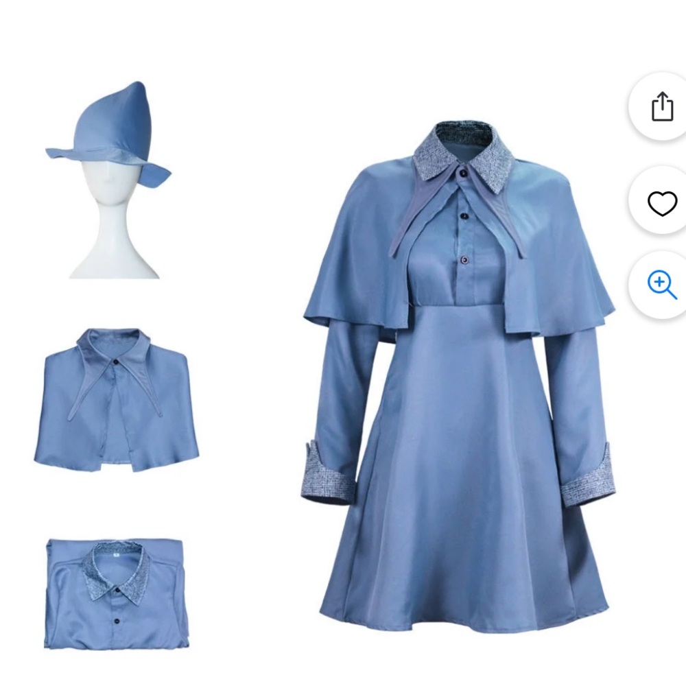 Fleur Delacour Cosplay Costume - Large